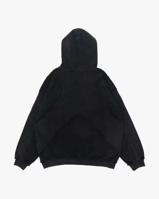 Y Side BLOCKY Distressed Hoodie (4)