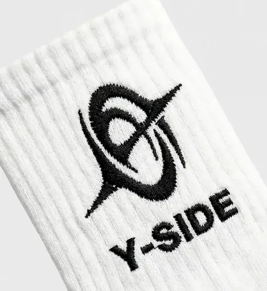 Y Side CONFORM Socks Blanc (3)