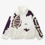 Y Side FALLING Fleece Blanc (1)