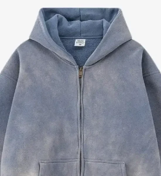 Y Side “Mondial” Washed Zip up Hoodie (3)