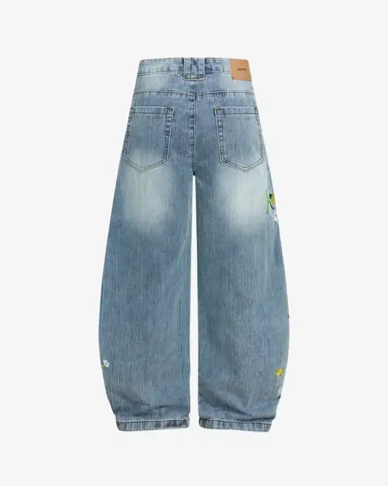 Y Side PETAL Embroidered Pants (8)
