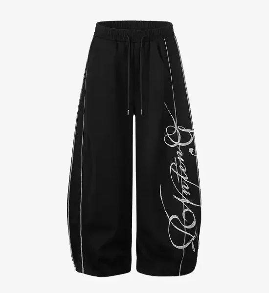 Y Side ROYALTY Embroidered Sweatpants (1)