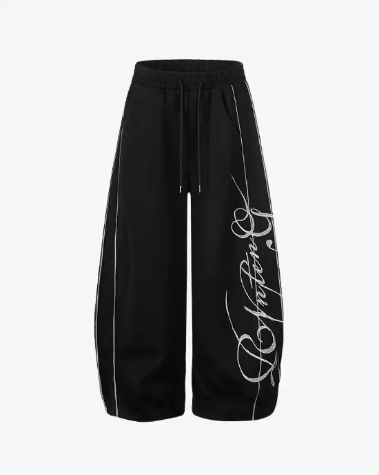 Y Side ROYALTY Embroidered Sweatpants (1)