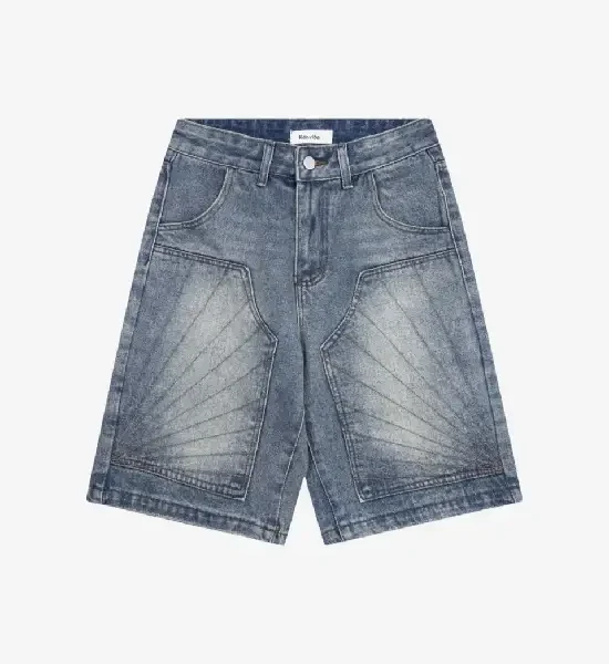 Y Side SHKRELI Denim Jorts (1)