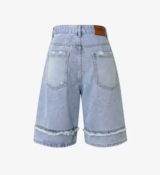 Y Side SLAY Distressed Jorts (6)