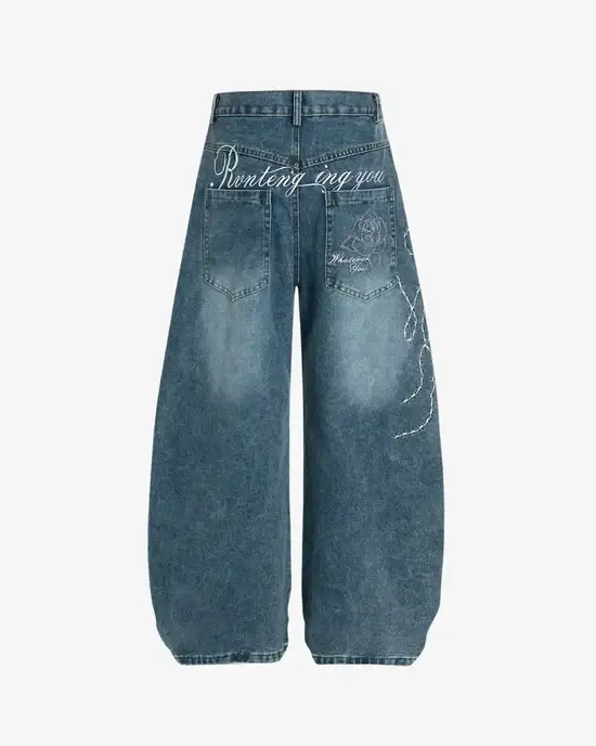 Y Side SYLIA Embroidered Pants (9)