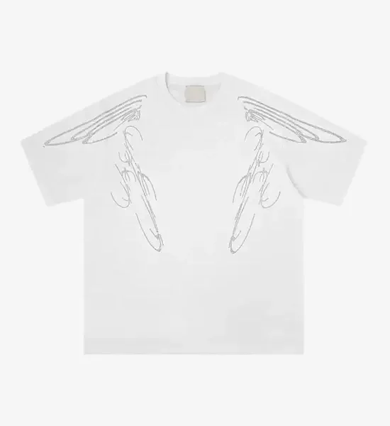Y Side UNITY Studded T Shirt (1)