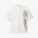 Y Side “Zenith” Graphic T Shirt Blanc (1)