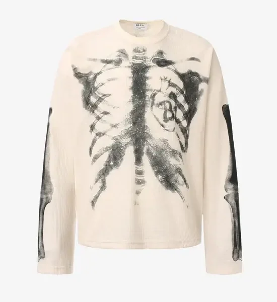 y side vessel waffle longsleeve beige (1)
